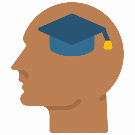 Think, education, person, face icon - Download on Iconfinder