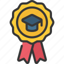 education, award, ribbon, reward