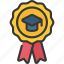 education, award, ribbon, reward 