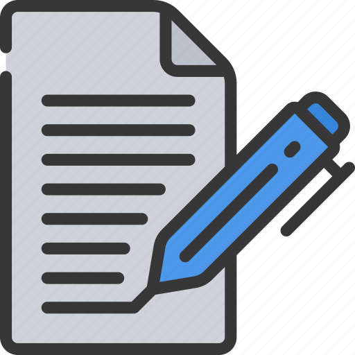 Writing, education, written, document icon - Download on Iconfinder