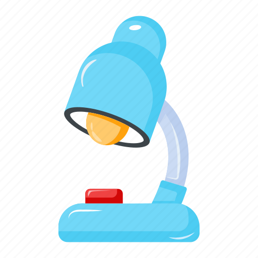 Study lamp, table lamp, lamp light, table light, desk lamp icon - Download on Iconfinder