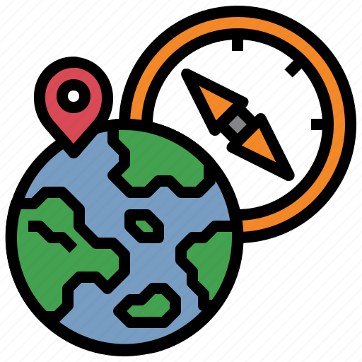 Compass, geography, grid, location, worldwide icon - Download on Iconfinder