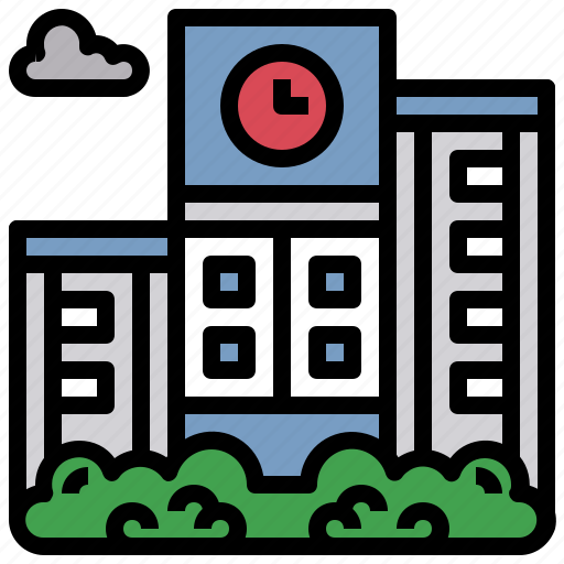 Buildings, education, monuments, school, university icon - Download on Iconfinder