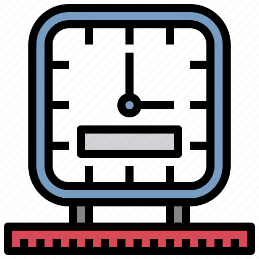 Clock, square, time, tool, watch icon - Download on Iconfinder