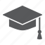 cap, education, graduation, hat, school, student, university 