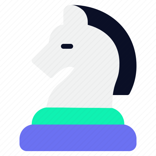 Chess, piece, puzzle, toy brick, horse, strategy, business icon - Download on Iconfinder