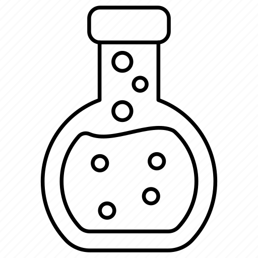 Flask, conical flask, science, test, laboratory, tube, lab icon - Download on Iconfinder