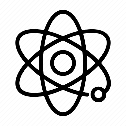 Atom, molecule, physics, science icon - Download on Iconfinder