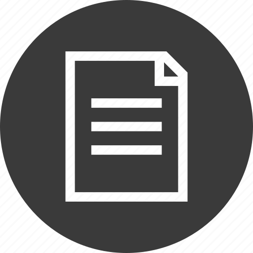 Attached, document, homework, layout, page, save icon - Download on Iconfinder