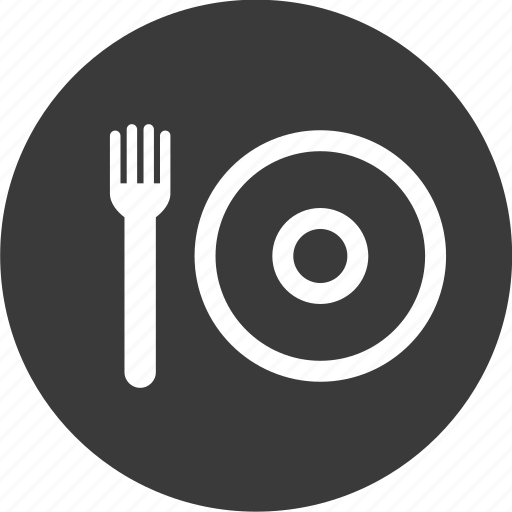 Fork, lunch, menu, plate icon - Download on Iconfinder