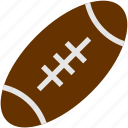american football, ball, education, flat, rugby, rugby ball, sport
