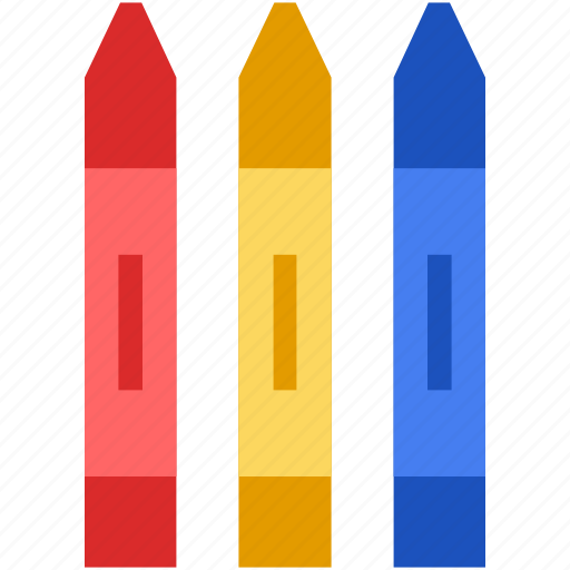 Crayon, education, flat, pen, pencil, school, write icon - Download on Iconfinder