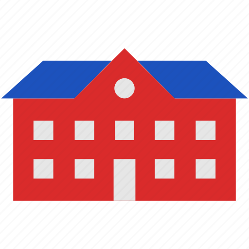 Building, college, education, estate, flat, school, university icon - Download on Iconfinder
