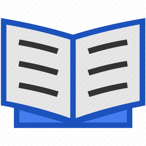 Book, bookmark, education, exam, flat, library, paper icon - Download on Iconfinder