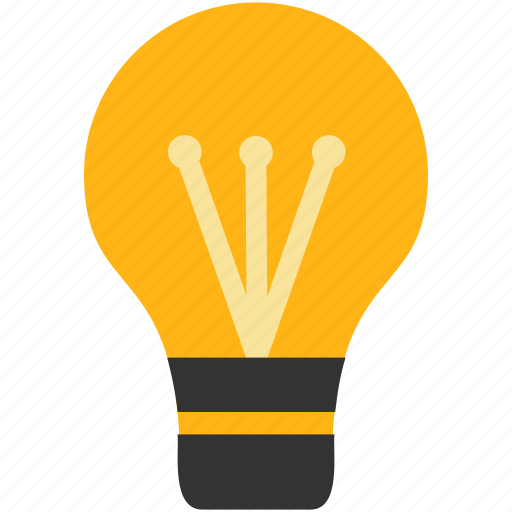 Brainstorming, creativity, education, flat, idea, lamp icon - Download on Iconfinder