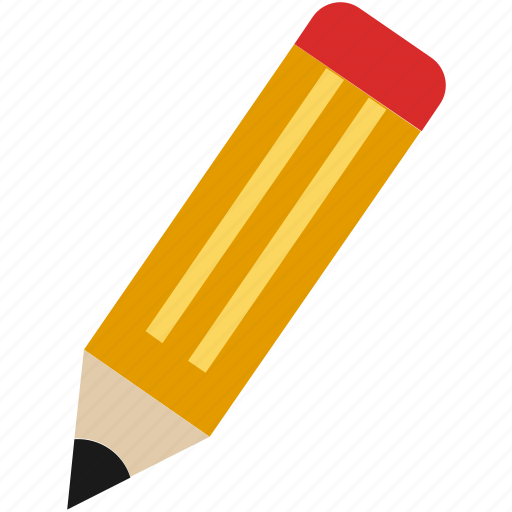Education, flat, pen, pencil, school, write icon - Download on Iconfinder