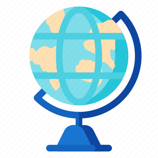 Earth, education, globe, learning, map, school, world icon - Download on Iconfinder
