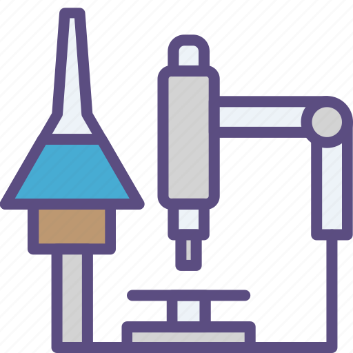 Chemistry, experiment, lab, laboratory, microscope, research, science icon - Download on Iconfinder