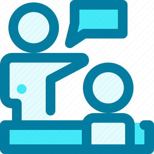 Lecturing, teacher, class, person, teach, education, tutor icon - Download on Iconfinder