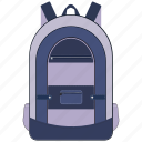 backpack, bag, education, school, school bag