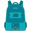 bag, education, school, school bag, study, study bag
