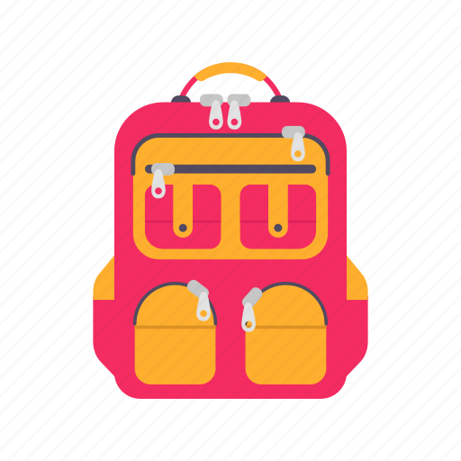 Backpack, bag, education, school, sport, study, travel icon - Download on Iconfinder
