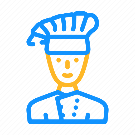 Cook, chef, canteen, worker, school, food icon - Download on Iconfinder