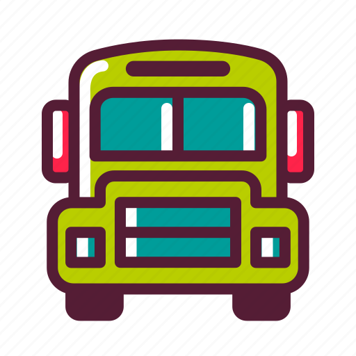 Bus, education, plasticons, school, transportation icon - Download on Iconfinder