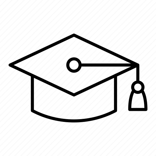 School, education, graduation, mortarboard, knowledge icon - Download on Iconfinder