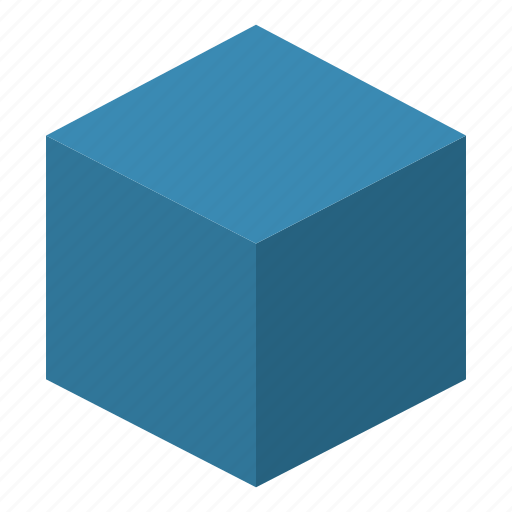 Cube, shape, math, mathematics icon - Download on Iconfinder