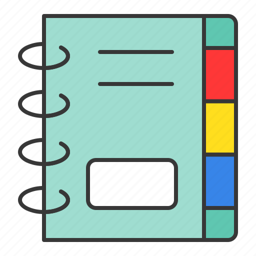Education, learning, note, notebook, school, school material icon - Download on Iconfinder