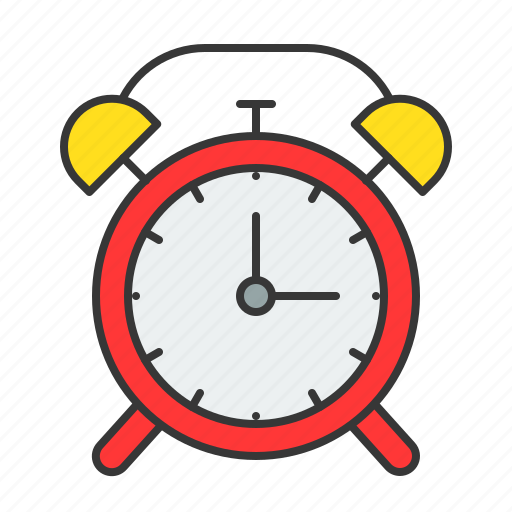 Alarm, clock, education, school, alarm clock, ringing, timer icon - Download on Iconfinder