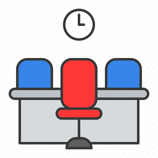 Chair, education, office, office desk, school, furniture, workshop icon - Download on Iconfinder