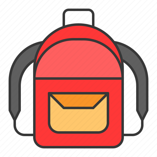 Backpack, bag, baggage, education, luggage, school icon - Download on Iconfinder
