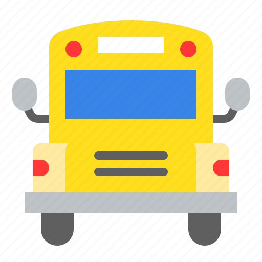 Bus, school, school bus, transport, transportation, vehicle, car icon - Download on Iconfinder