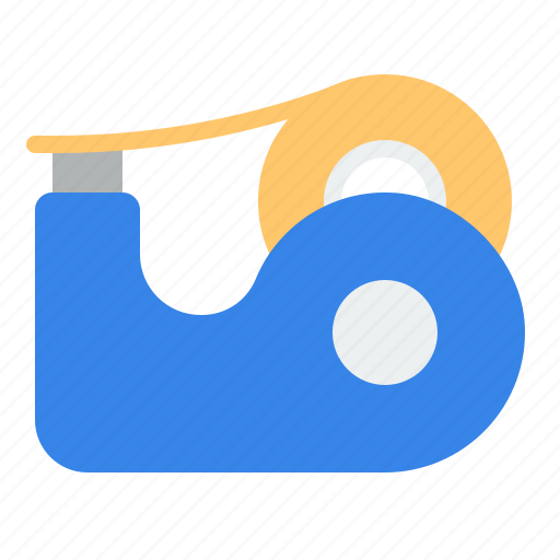 Office material, school, school material, tape, tape dispenser, tool icon - Download on Iconfinder
