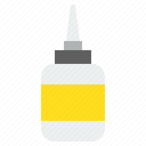 Glue, glue bottle, school, school material, school supply icon - Download on Iconfinder