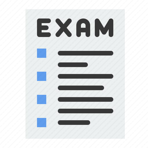 Document, education, exam, learning, paper, school, test icon - Download on Iconfinder