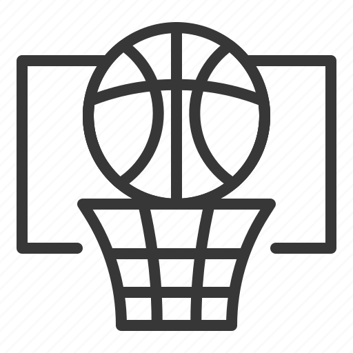 Ball, basket, basketball, education, game, school, sport icon - Download on Iconfinder