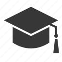 education, graduation, graduation cap, graduation hat, hat, school