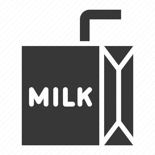 Beverage, drinks, milk, milk box, school icon - Download on Iconfinder