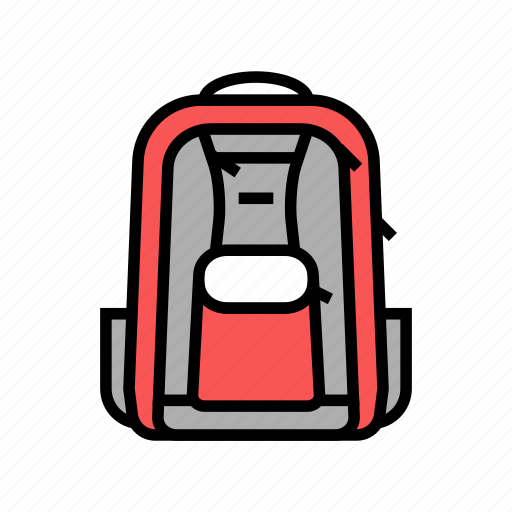 Backpack, rucksack, bag, school, supplies, stationery icon - Download on Iconfinder