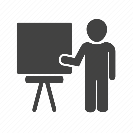 Male, man, person, professor, teacher, whiteboard, writing icon - Download on Iconfinder