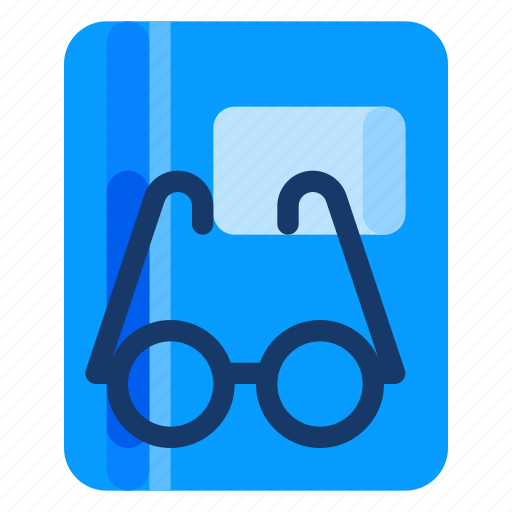 Book, education, eyeglass, knowledge, research, science, universe icon - Download on Iconfinder