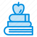 apple, books, education, science