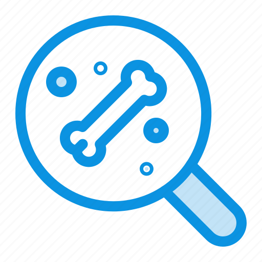 Bone, science, search icon - Download on Iconfinder