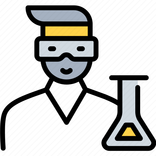 Biotechnology, chemical, doctor, laboratory, professional, professor, scientist icon - Download on Iconfinder
