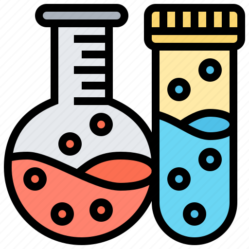 Experiment, flask, glass, observation, research icon - Download on Iconfinder
