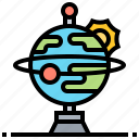 astronomy, earth, globe, orbital, planet