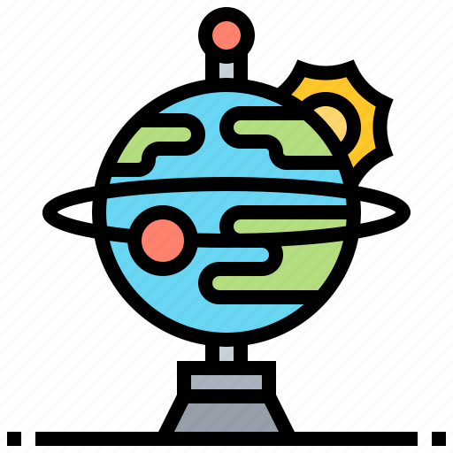 Astronomy, earth, globe, orbital, planet icon - Download on Iconfinder